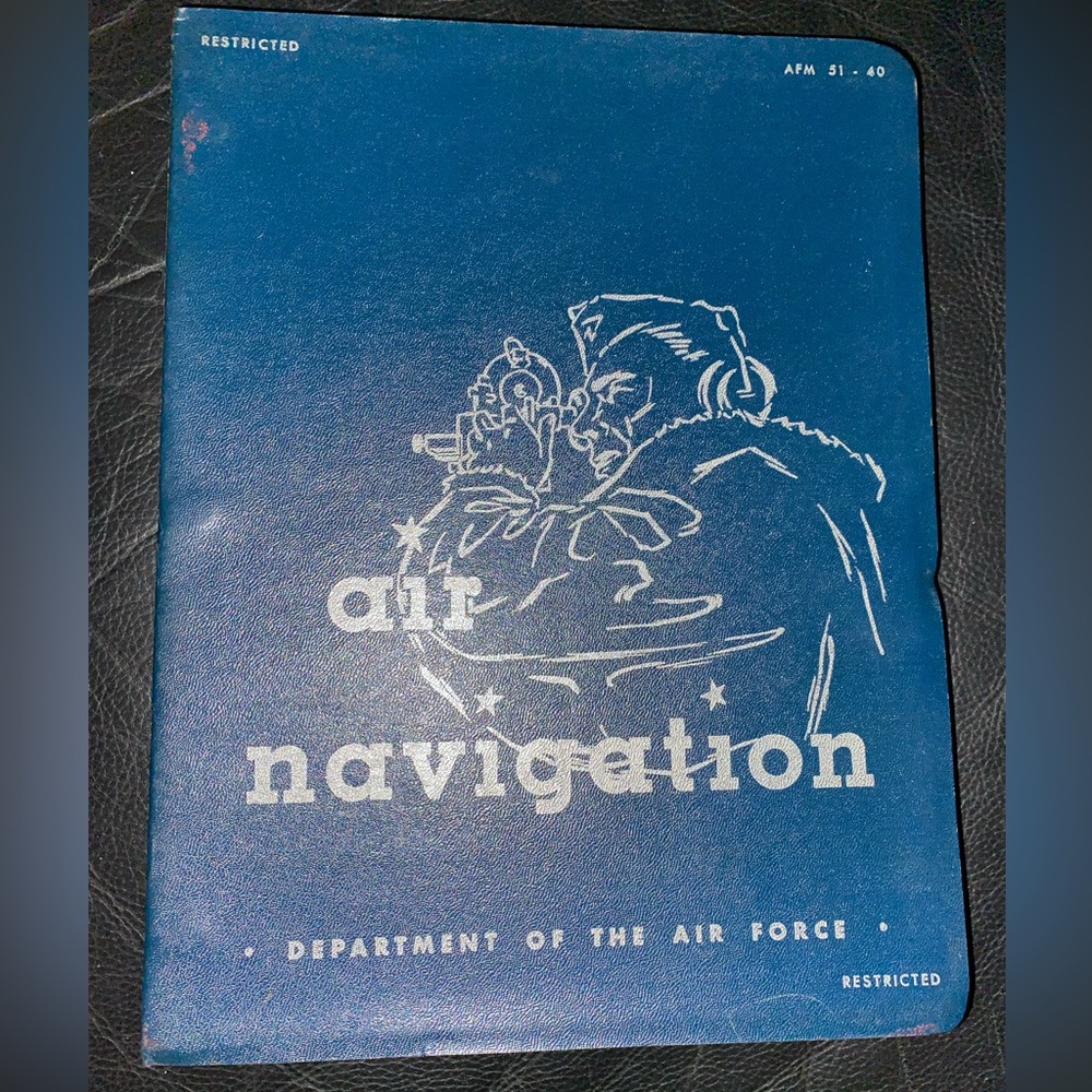 Vintage original AIR NAVIGATION